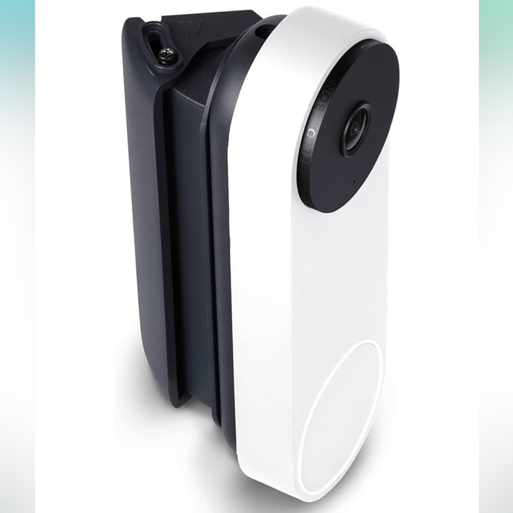 Google Black Horizontal Angle Mount for Nest Doorbell
